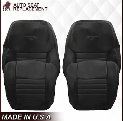 1999 2000 2001 2002 2003 Ford Mustang GT Leather Replacement Seat Cover Black  • $124.98