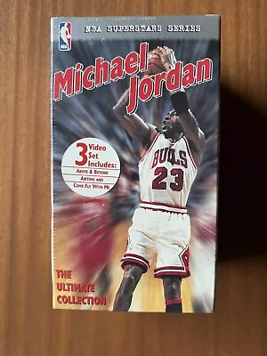 Michael Jordan: The Ultimate Collection NBA Superstars Series Vintage VHS Video  • $42