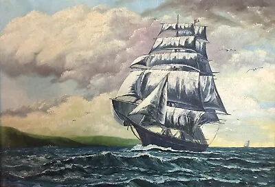 'A Galleon At Full Sail' By John. M. McKenzie (Oil) 031 • £95