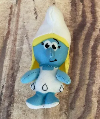 McDONALDS HAPPY MEAL TOY – SMURFETTE SMURF - THE SMURFS (2022) SOFT TOY • £2.50