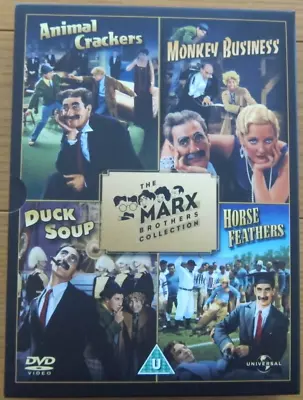 The Marx Brothers Collection | 4 Movie Dvd Box Set With Art Cards | Free P&p • £12.99