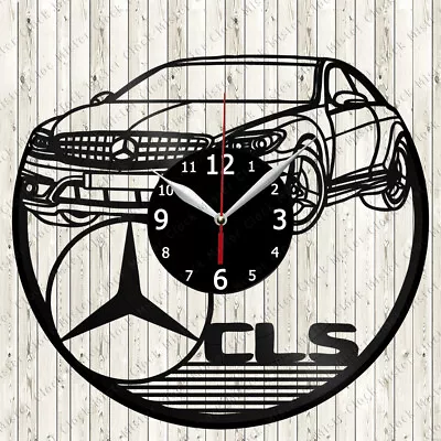 Mercedes-Benz CLS-Class Vinyl Record Wall Clock Decor Handmade 7154 • $24.98