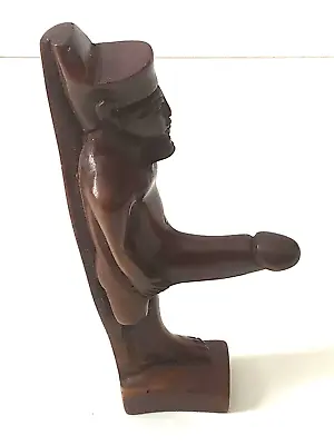 Min - Egyptian God Of Fertility - Small Erotic Phallic Figurine - VGC • £16.99