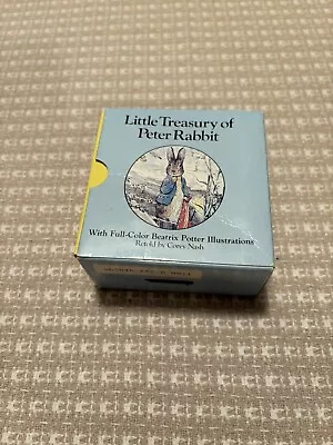 Vintage Little Treasury Of Peter Rabbit 6 Mini Board Books • $10