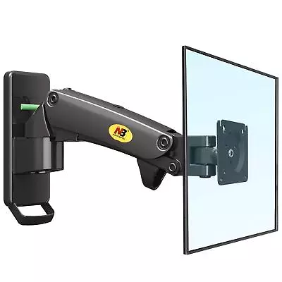 TV Monitor Wall Mount Bracket Full Motion Articulating Swivel For 17-27 Black • $36.77