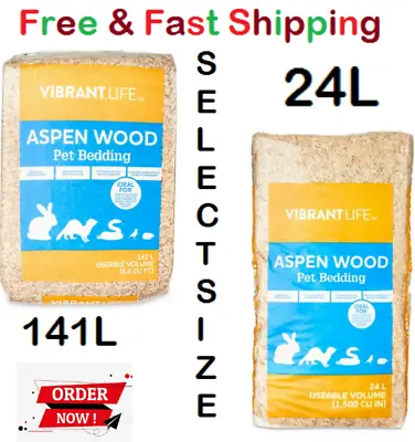 Vibrant Life Aspen Wood Pet Bedding ( Select Your Size ) ( 141 L /  24 L ) • $8