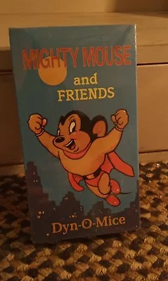 1994 Sealed Unicorn Video Mighty Mouse And Friends Dyn-O-Mice Vhs Tape • $6