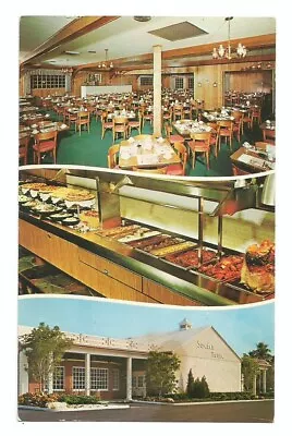 St Petersburg Florida FL Postcard Sweden House Smorgasbord Restaurant C1960s • $1