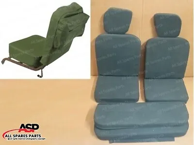 For Jeep Willys Ford MB GPW Complete Seat Cushion Set W/Cargo Pocke G-503 Canvas • $364.99