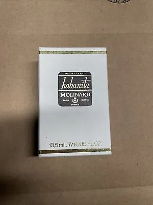 Vintage Habanita Molinard Eau De Cologne 80° Flacon 7/16 No. 161- 13.5 Fl Oz • $139.99