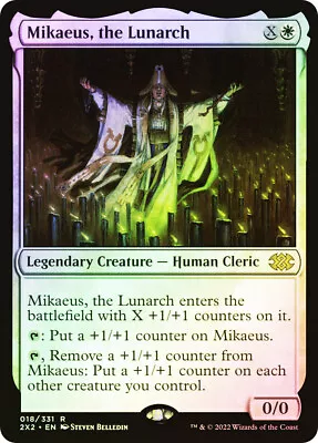 MTG FOIL Mikaeus The Lunarch  - Double Masters 2022 • $2.19