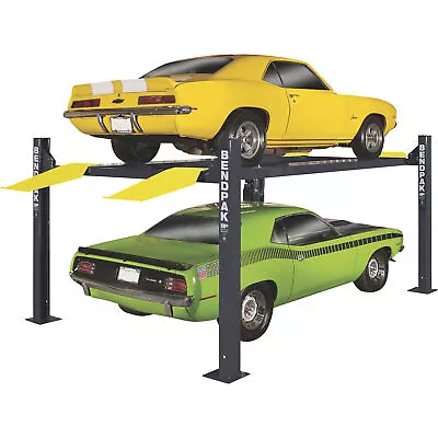 BendPak 4-Post Extra-Tall Car Lift 9000-Lb. Capacity Gray Model# HD-9XW • $5595