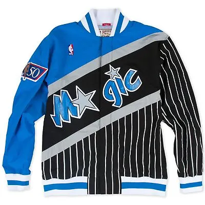 Mens Mitchell & Ness NBA AUTHENTIC WARM UP JACKET - ORLANDO MAGIC 96-97 • $119.99