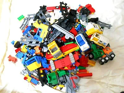 Lego Duplo Items Selection Of Car Truck's Tractor Aircraft Digger And More • $18.12