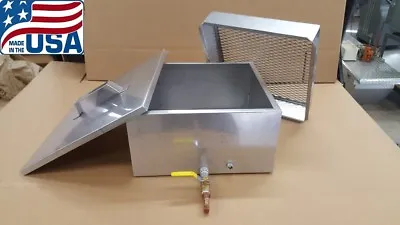 Maple Syrup Flat Filter Pan W/valve Plug Filter Set 20 Ga Stainless Evaporator • $399