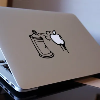 GRAFFITI CAN Apple MacBook Decal Sticker - All Sizes Available • £4.99