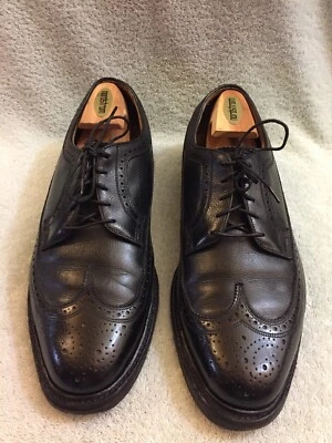$75 • Buy Florsheim Imperial 92604 V Cleat Pebbled Long Wingtip Dress Oxfords Men’s 10 E