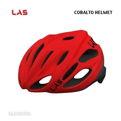 NEW LAS COBALTO Road Cycling Helmet : RED • $327.72