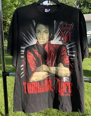 Michael Jackson Vintage Rare 2009 Memorial Shirt 2XL • $150