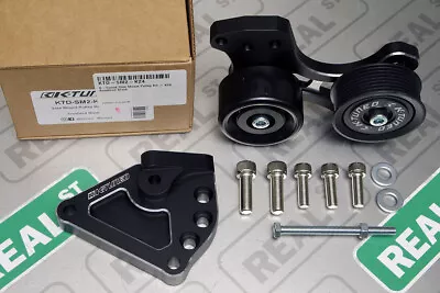 K-Tuned Side Mount Pulley Kit Black K24 K24A CRV K24 Swap RSX Civic Si • $197.99