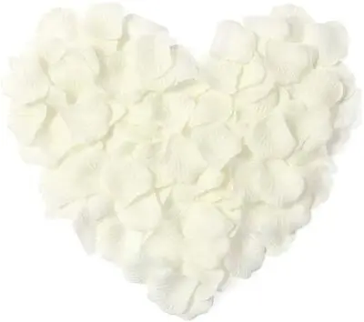 £19.99 • Buy Silk Rose Ivory Petals Flower Table Decoration Confetti Wedding Engagement Party