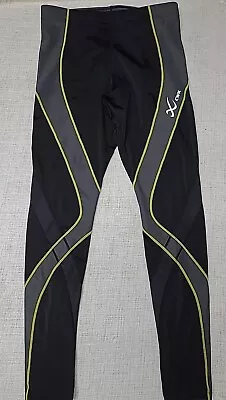 CW-X Stabilyx Pro Nylon Lycra Joint Support Compression Tights Mens Medium • $29.95