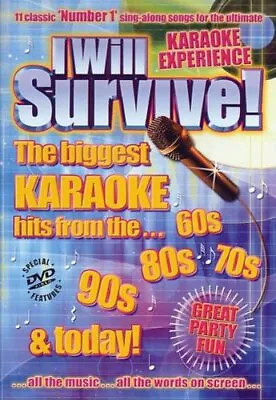 I Will Survive Karaoke Experience DVD (2004) Cert E Expertly Refurbished Product • £3.63