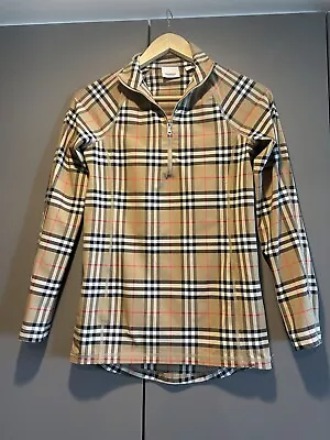 Burberry Pullover Shirt Half Zip • $350