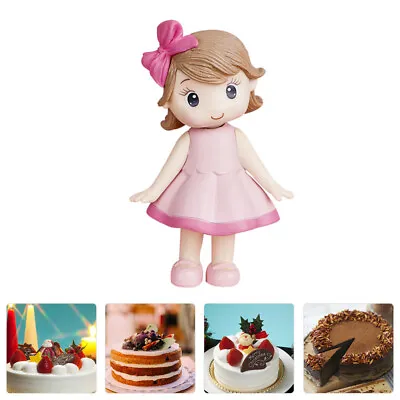 Girls Princess Doll Cake Toppers For Birthday Party Decoration • £23.50