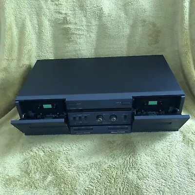 Mitsubishi Double Tape Deck M-t4200 Stereo Dolby B.c Noice Reduction. UNTESTED • $100