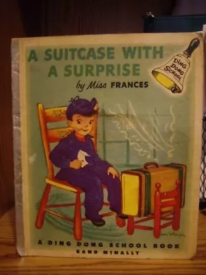 1953  A Suitcase With A Surprise  By Miss Frances  RARE 1st Edition Unmarked Gd+ • $9.99