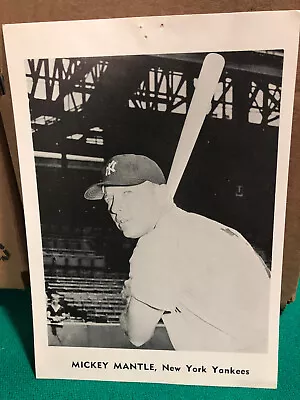 Mickey Mantle & Tony Kubek 1961 New York Yankees 5x7 Team Photos Jay Publishing • $29