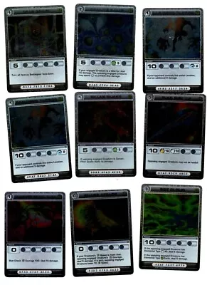 Lot #0237. 9 Chaotic Attack Rare Cards. • $3.50