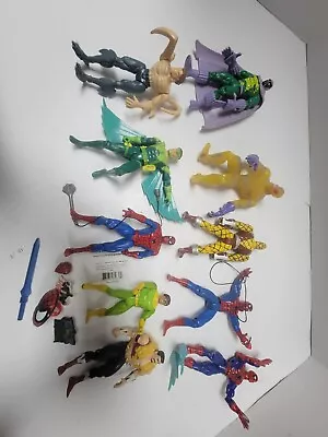 Spiderman Toybiz Vintage Figure Lot • $39.60