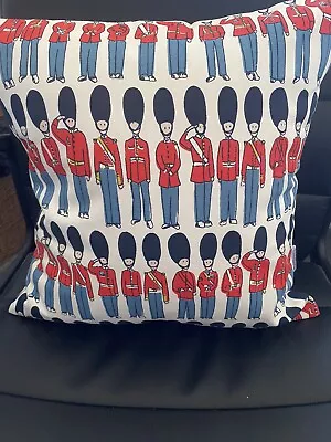 CATH KIDSTON FABRIC London Guards -Coronation CUSHION COVER - 16  Free P&P • £9.50