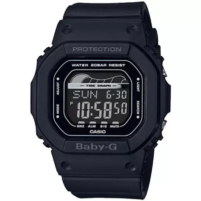 Casio Baby G Digital G-LIDE Sport With Tide Graph - Black • $199