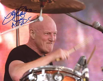 Chris Slade ACDC Signed 10x8 Photo  AFTAL#217 OnlineCOA • £29.99