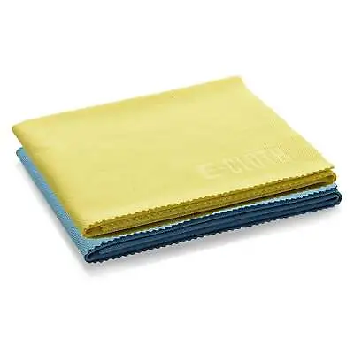 E-Cloth Glass Polishing Cloths Twin Pack Removes Over 99.9% Of Bacteria • £4.49