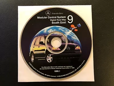 1999.1 Mercedes Benz Modular Control System SOUTH EAST  U.S.A CD  #9 OEM • $45