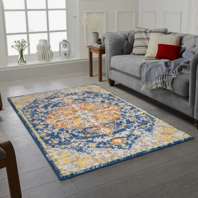 £36.95 • Buy Large Traditional Rugs Modern Living Room Hallway Runner Rug Bedroom Carpet Mats