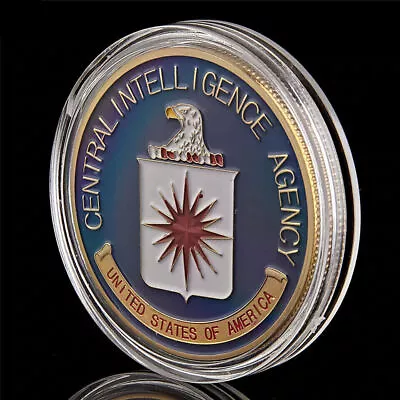 Military Gold Coin United State CIA Metal Great Seal Agency Central Intelligence • $2.88