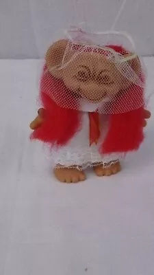 UNEEDA Wishnik BRIDE NIK - 6   Troll Doll  RARE • $16