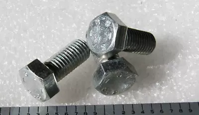 M7-1.0 X 15MM SCREW HEX HEAD  STEEL ZINC -20 Pcs • $12.95