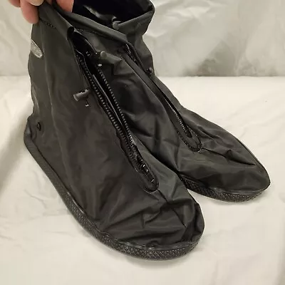 Huihua Non Slip Anti Abrasion Waterproof Shoe Cover Rain Boots Black • $7.39