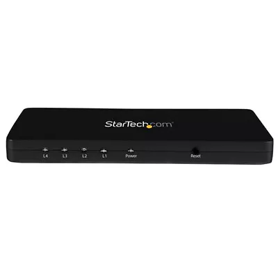 StarTech.com 4K HDMI 4-Port Video Splitter  1x4 HDMI Splitter W/ Solid - ST124HD • £79.99