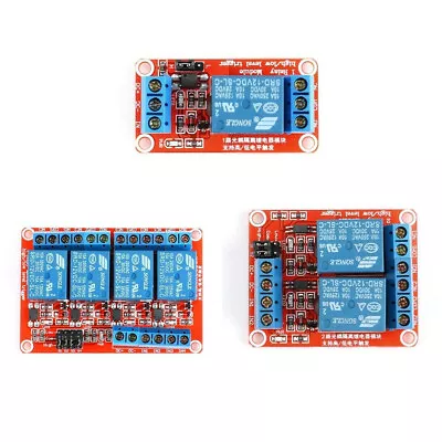 $3.95 • Buy 1/2/4 Channel Relay Board Module With Optocoupler LED For Arduino PiC ARM AVR