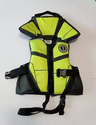 Child’s Life Jacket 30-50lbs Mustang Survival MV3255 Gray/Yellow Lil Legends 100 • $0.99