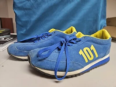 Vault-Tec 101 Fall Out 3 Suede Sneaker Mens 7 Womens 8.5 • $49.88