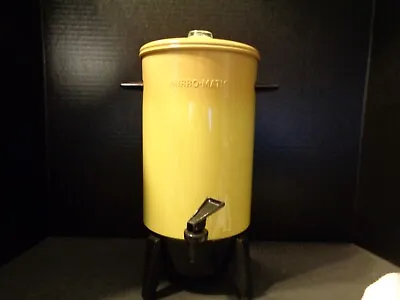 Vintage Mirro-Matic Percolator Coffee Pot Harvest Gold 22 Cup M-9294-35 • $14.99