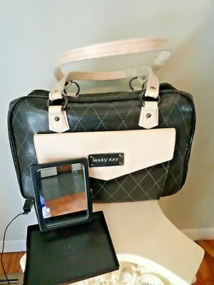 Mary Kay Makeup Carrying Case Organizer Travel Bag/tote W 12 New Mirror Gifts! • $39.95